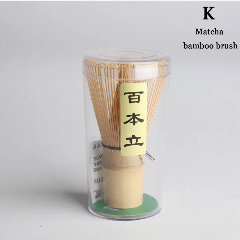 Слоновая кость Бамбуковый венчик для чая Matcha Point green tea Powder Appliance Matcha UYT - Цвет: Слоновая кость