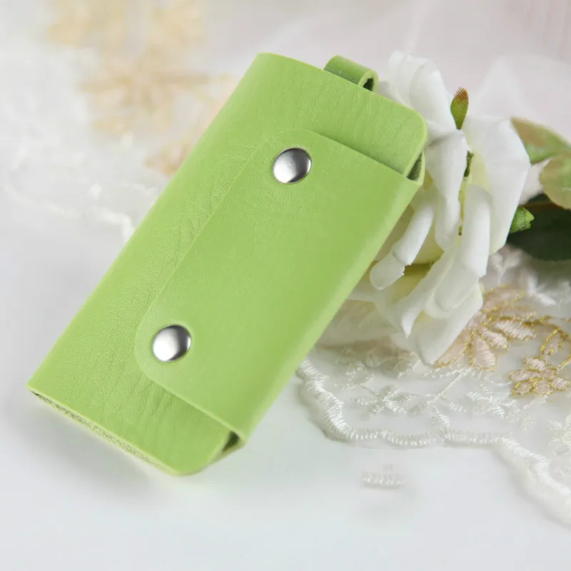Горячая Автомобильный брелок для ключей сумка из искусственной кожи держатель для ключей чехол для ключей кошелек Чехол