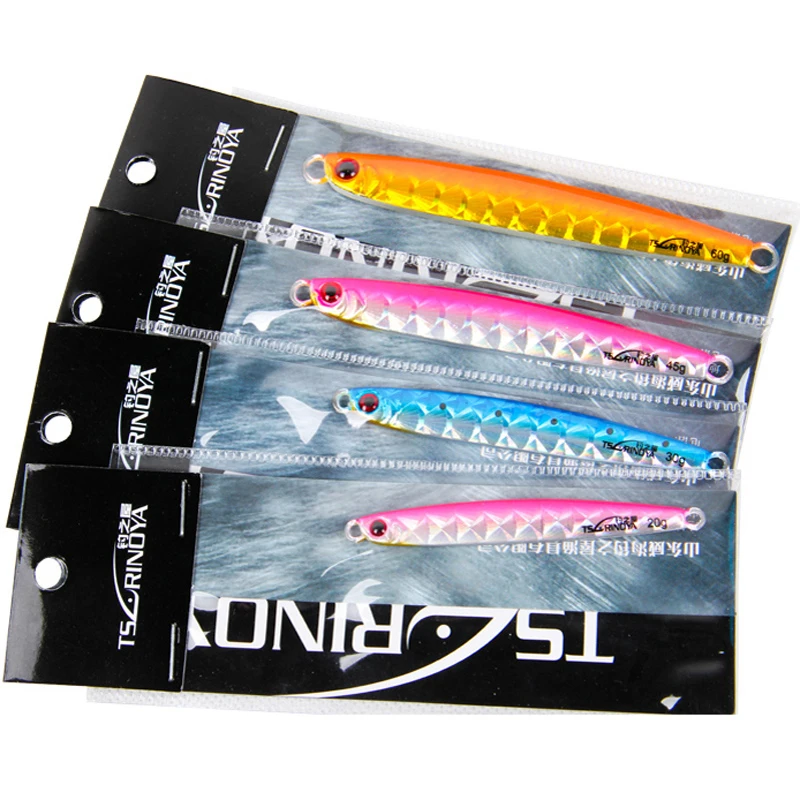 Приманка рыболовная Trulinoya металлическая 20/30/45/60 г|fishing lure|slow jigmetal jig |