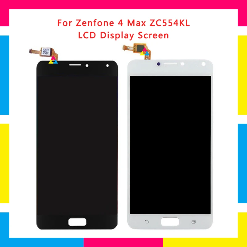 

LCD Display Screen With Touch Screen Digitizer Assembly For ASUS Zenfone 4 Max ZC554KL Replacement