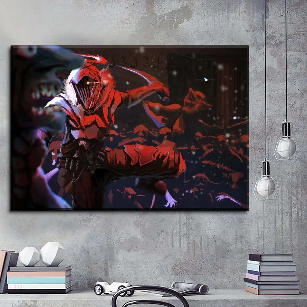 

Wall Art Poster Living Room Decorative Top-Rated Canvas Print 1 Panel Goblin Slayer Anime Oil Painting Modern Unique Artwork