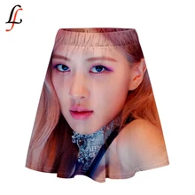 Черные, розовые, 3D, K-pop, повседневные юбки, женская короткая юбка с эластичной резинкой на талии, Женская универсальная, свободная, однотонная, мягкая, повседневная, короткая, женская, Harajuku