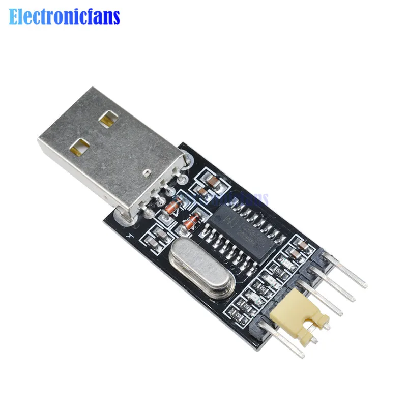 Модуль преобразователя USB в TTL UART CH340G CH340 модуль 3 В 5 Сменный переключатель Pl2303