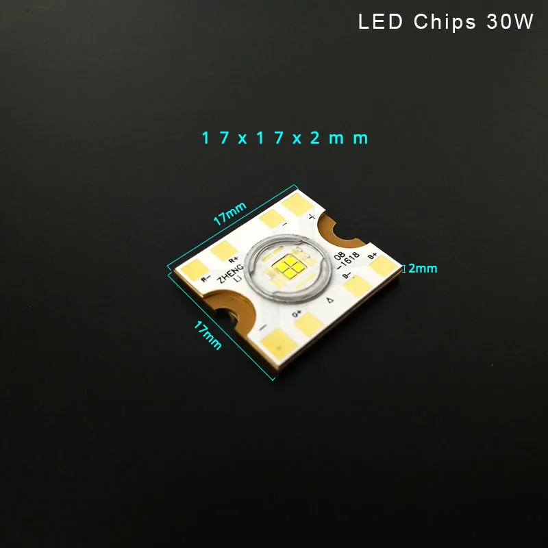 Быстрая светодиодный чипы гобо 90W Светодиодный прожектор 90W СИД освещения сцены аксессуары - Цвет: SHE-ChipGo-30W