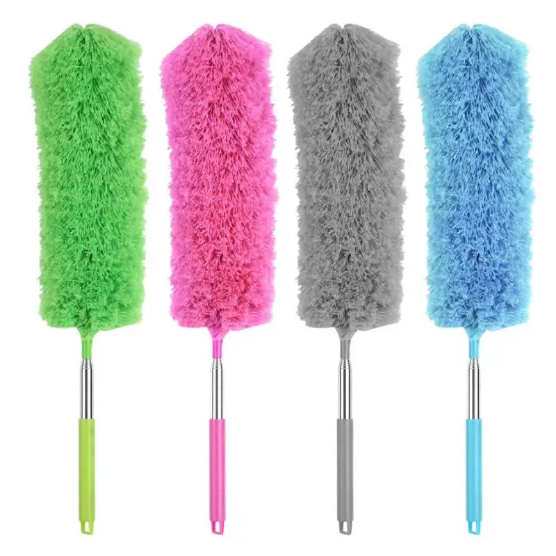 Buy Adjustable Microfiber Duster Dust Cleaner Brush