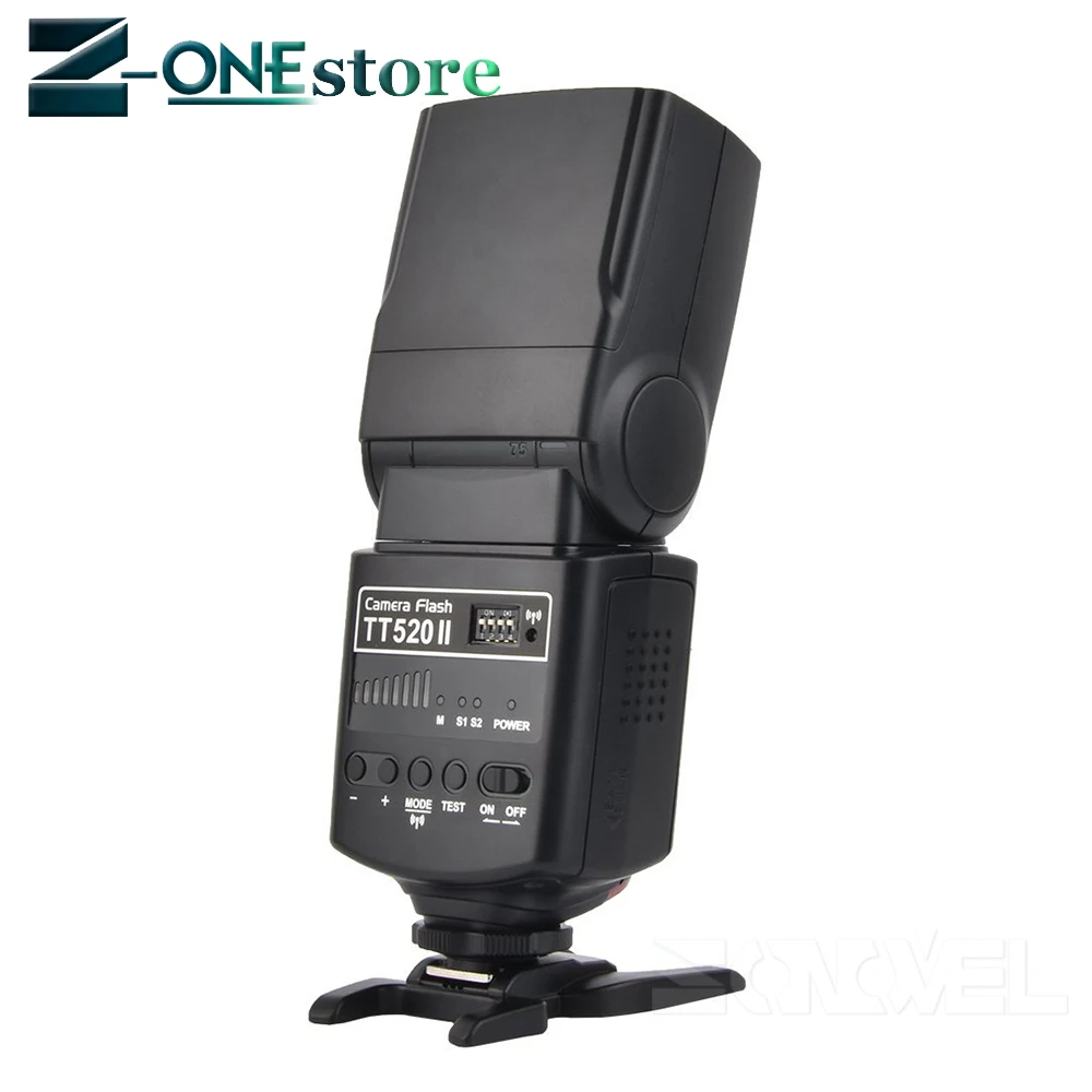 GODOX TT520II GN33 Speedlite+ Беспроводной передатчик для Nikon D7500 D7200 D7100 D5600 D5500 D5300 D3400 D3300 D810a флэш-памяти