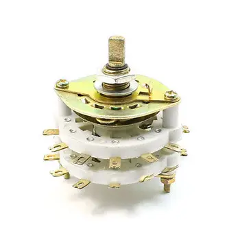 

CT-11/2 2P11T 2 Pole 11 Throws Dual Deck Band Channel Rotary Switch