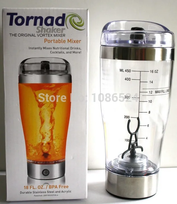 Vortex Portable Protein Shaker Multi purpose mixer Tornado Mixer
