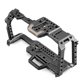 

Tilta BMPCC 4K Cage TA-T01-A-G Full Cage SSD Drive Holder Top Handle Wooden side handle for BlackMagic Pocket BMPCC 4K Camera