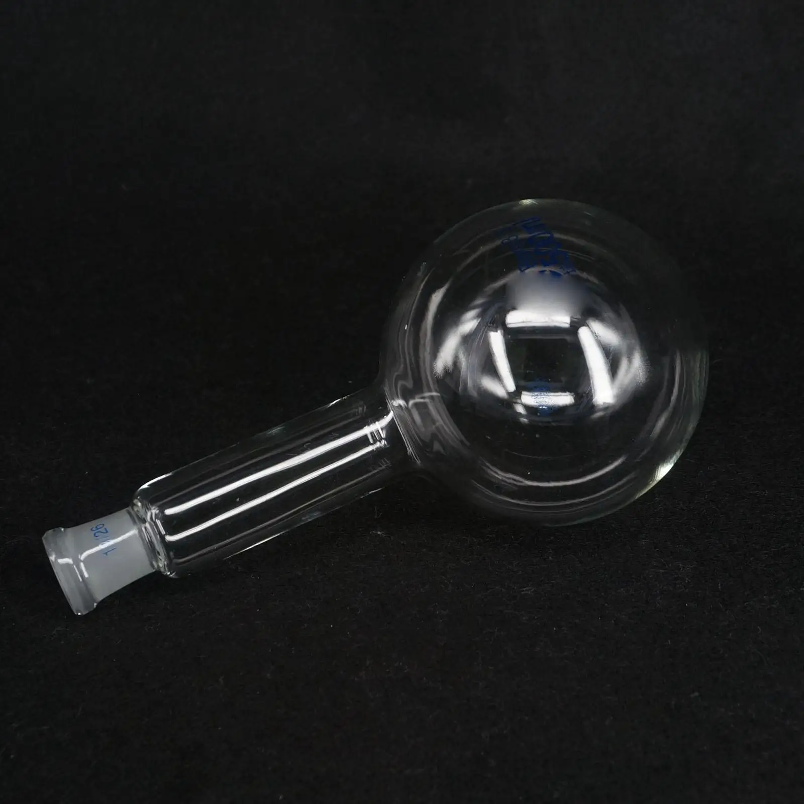 500ml Quickfit 19/26 Joint Lab Glass Flask Single Long Neck Round