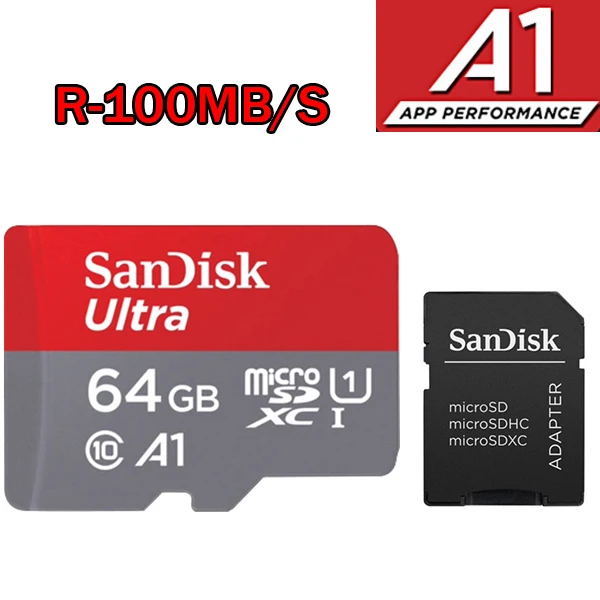 SanDisk Ultra Original memory card 256GB 128GB 64GB SDXC 32GB 16GB SDHC    usb flash C10 micro sd TF cards class10 memory card for phone Memory Cards