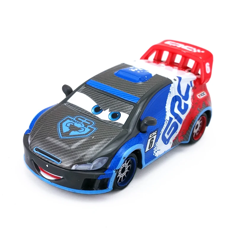 Дисней Pixar Тачки 2 TSR Рауль каруле 1:55 литье под давлением металлический сплав