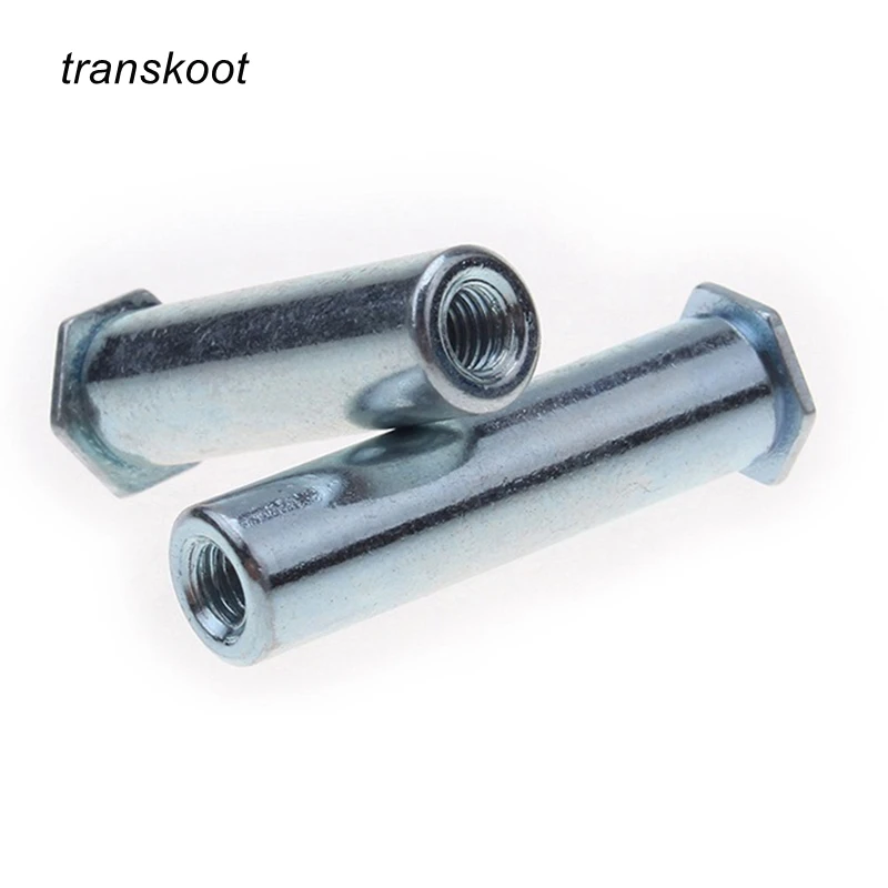 20Pcs 10pcs m3 m4 m5 Zinc Plated Carbon Steel Hex Rivet Bolt Hexagon