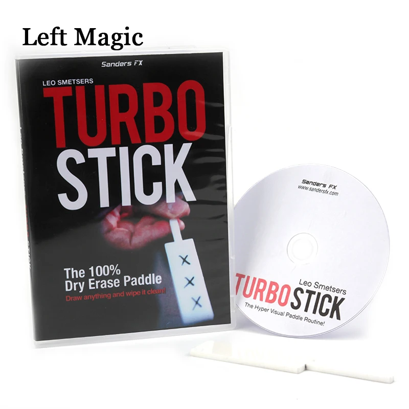 Turbo Stick (gimmick+dvd) Magic Tricks Closeup Street Professional