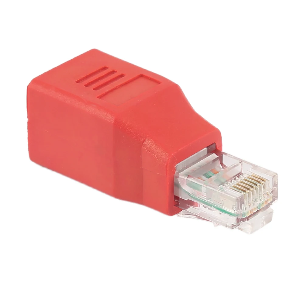 Оптовая продажа подключенный кроссоверный кабель переходник RJ45 M/F штырь гнездо