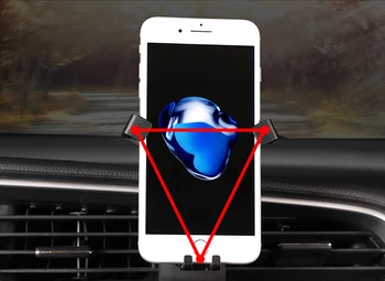 

Car Air Vent Mount Phone Holder for Mobile Phone Stable Cradle Smart Phone Stand For Honda Civic 10th Gen 2016 - 2019 LHD