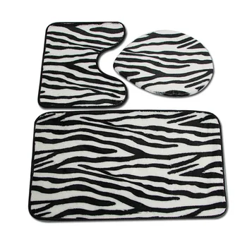 

New Arrive Non-Slip Bath Mat Bathroom Kitchen Carpet Doormats Decor Toilet Seat Tank Cover Rug Home Decor Bathroom Products