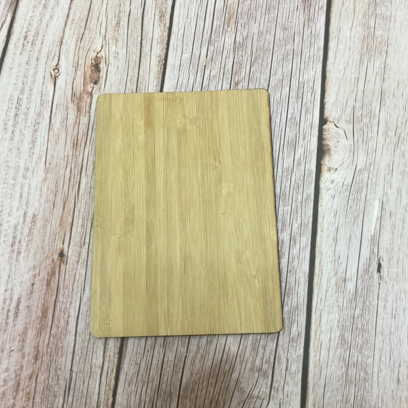 

10pcs blank bamboo rectangle shape 5.9x4.3inch unfinished bamboo sign diy ready to decorations