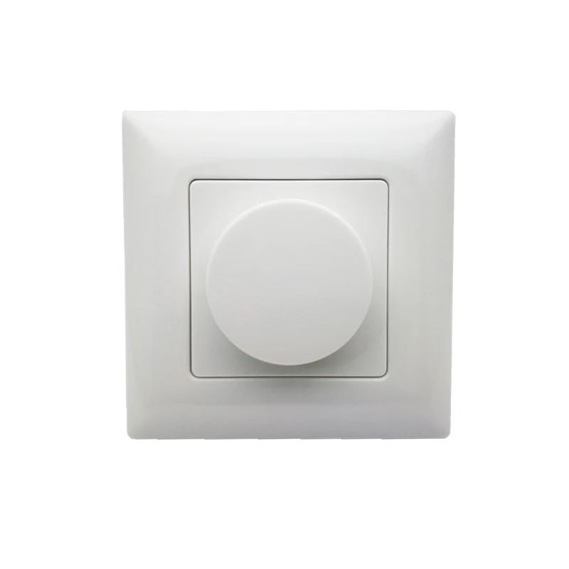 New led Dimmer 220V KS LED Wall Mount Manual Knob Panel Triac Dimmer 110V 240V dimming for led
