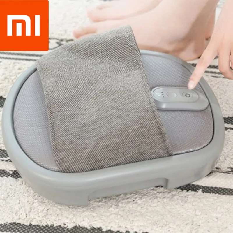 XIAOMI Электрический Подогрев ног грелка унисекс массажер Большие тапочки облегчение тела ноги давление ноги точка боли Массажная обувь