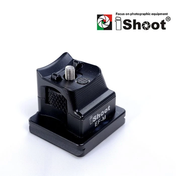 

iShoot Lens Collar Replacement Base Foot Adapter for Canon EF-EOS M Mirrorless Lens Tripod Mount Ring Arca Swiss Compatible