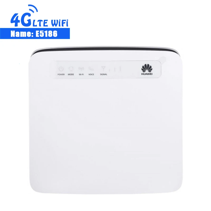 Разблокированный Huawei E5186 телефон с антенной 4G LTE CAT6 300 Мбит/с CPE беспроводной