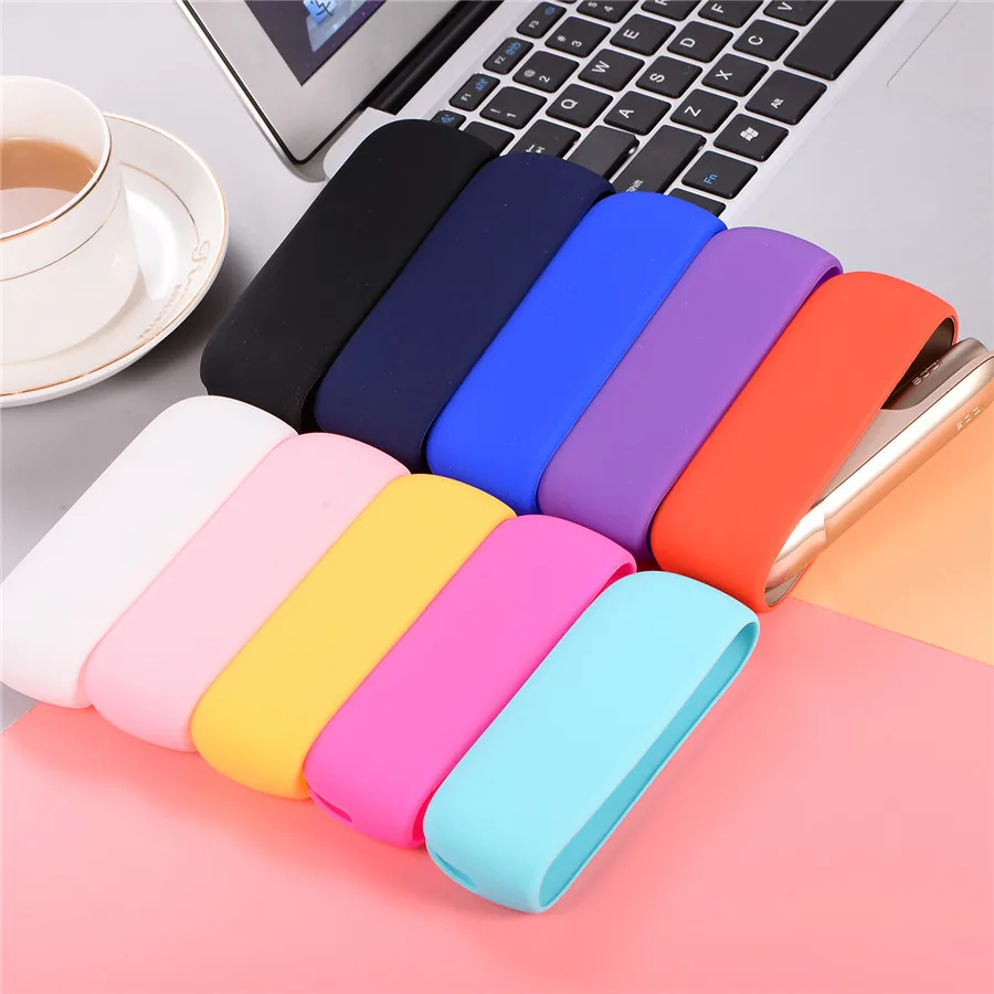 

Soft Candy Silicone Cover Case for Iqos 3.0 Cigarette Accessories Carrying Protective Non-slip TPU Case for Iqos3 Fashion Luxury