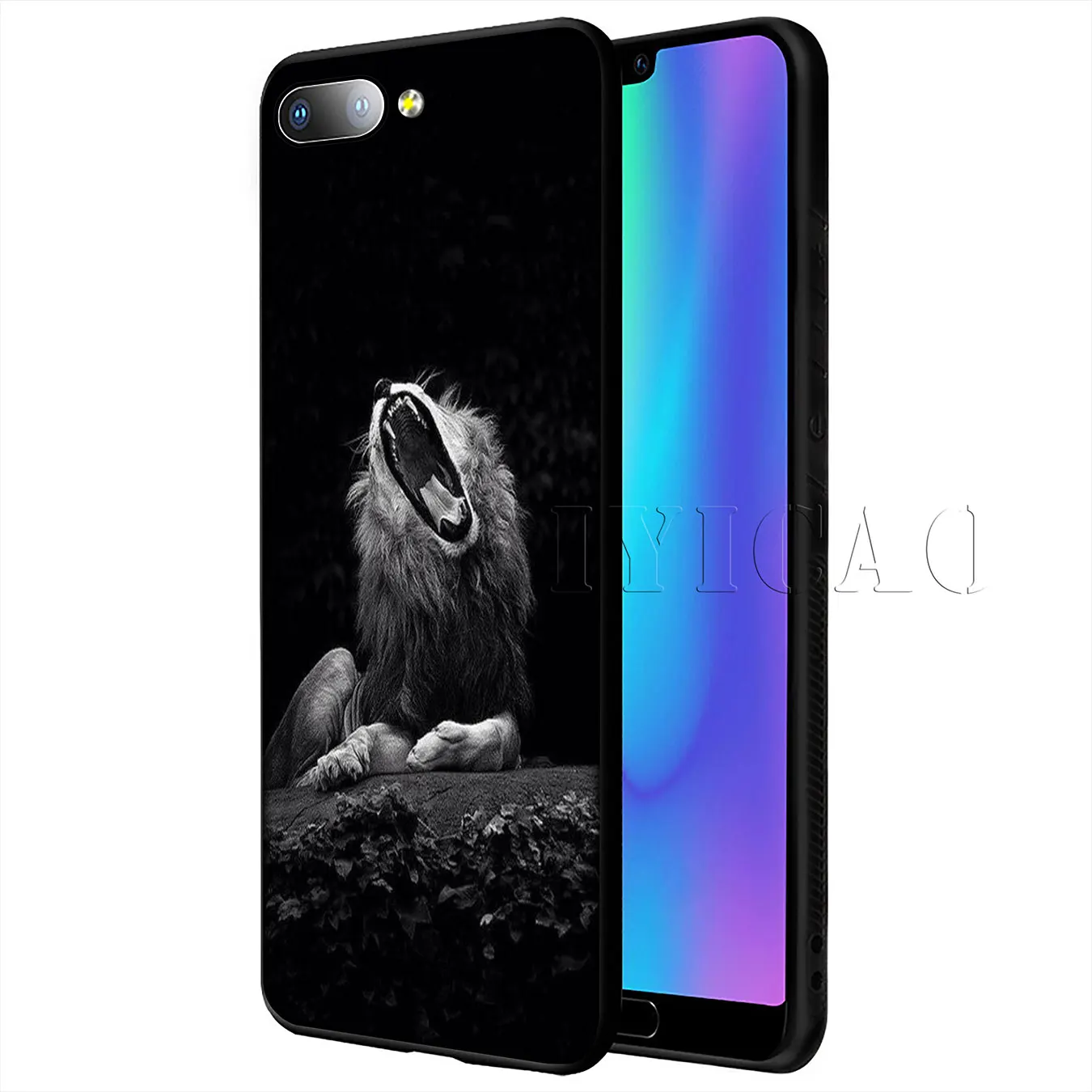 Мягкий чехол IYICAO для Huawei P20 Pro P10 P8 P9 P30 Lite Mini 2017 P Smart 2019|Бамперы| |