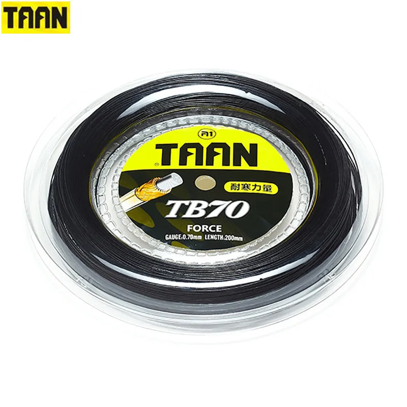 

2018 Genuine TAAN Flexibility Badminton Racket String TB70 It Has Excellent Elasticity And Strength