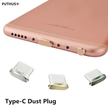 10 шт. Тип-круглый кабель для зарядки Порты и разъёмы пыли Тип штекера C кабель Интерфейс Защитная крышка для xiaomi mi6 one plus 2 huawei P9 P10 P20 Тип-C телефонами