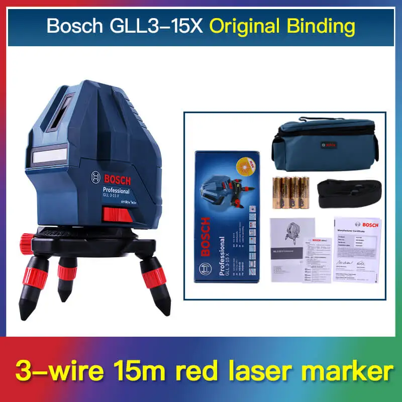 GLL 3-15, Self-Leveling Three-Line Laser