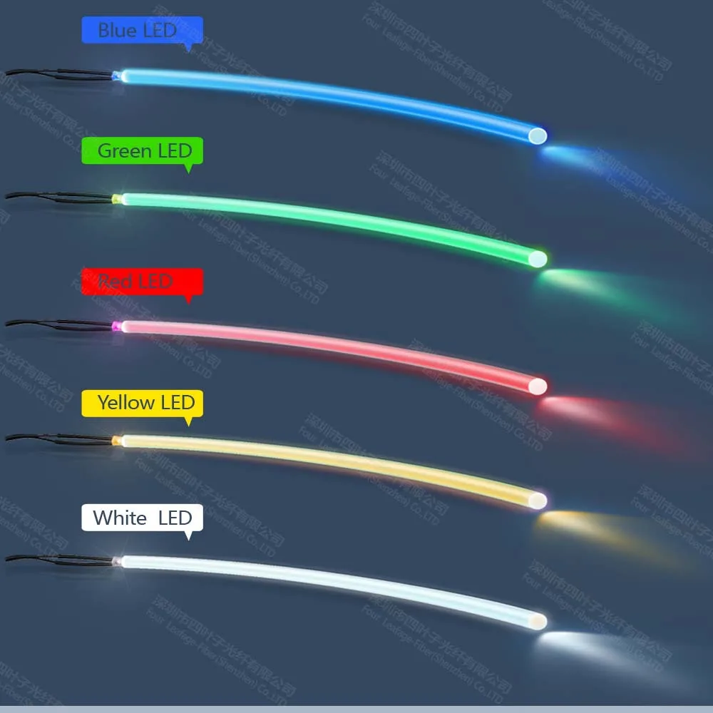 factory 8mm anti uv plastic side glow optical fiber cable for solar outdoor wall home lighting-in Optic Fiber Lights from Lights & Lighting on ...