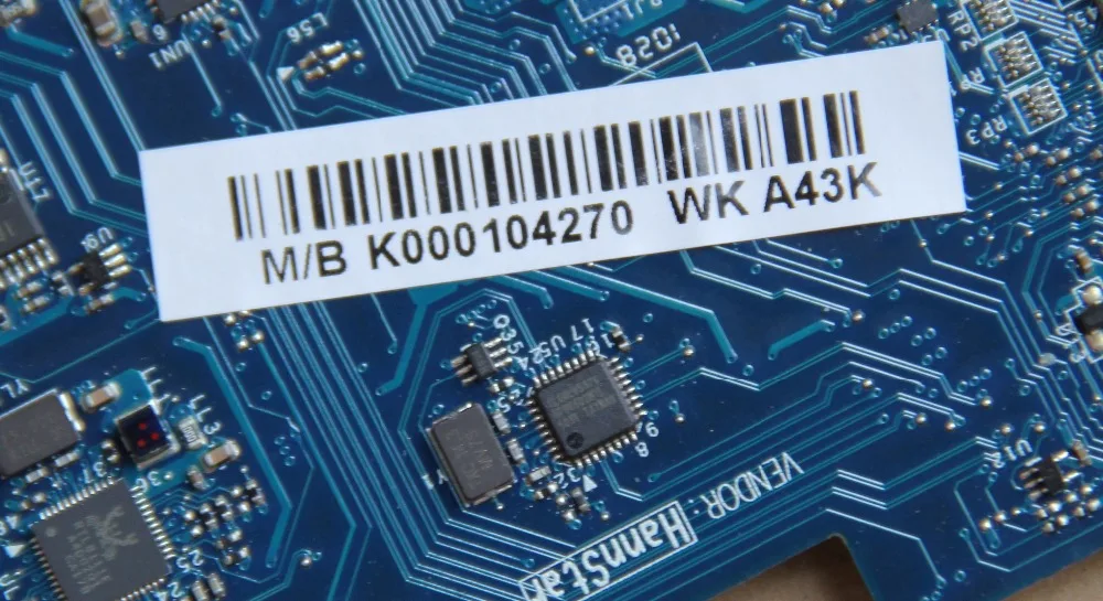 K000104270 для Toshiba Satellite A660 A665 материнская плата ноутбука NWQAA LA 6061P HM55 DDR3 полностью