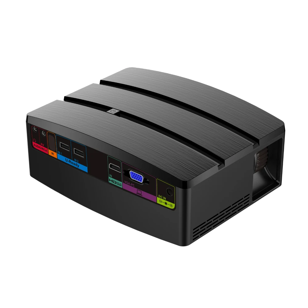 Новейший светодиодный мини проектор Simplebeam GP80UP Plus видеопроектор высокой яркости