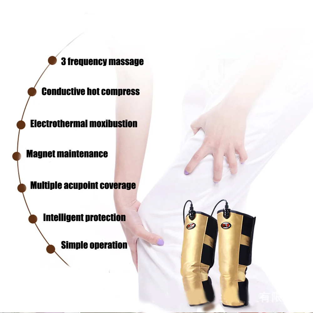 Infravermelho Joelho Fisioterapia Instrumento Comprimir Joint Massagem Terapia Reabilitação Joelheira Vibração Massageador 5 Aparelhos de Massagem da perna