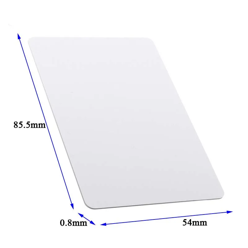 

Access control smart card membership card radio frequency identification nfc chip white card