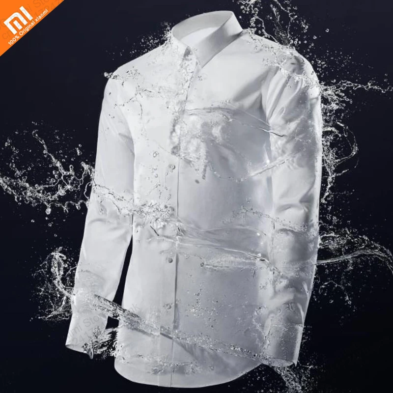  2019 new Original xiaomi 90 points high quality three anti-scalding cotton shirt for Water and oil 