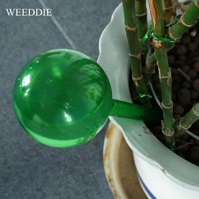 Practical PVC Travel House Plant Bulb Shape Waterer Globes Irrigation Patio Lawn Garden Pot Cans Automatic Self Watering