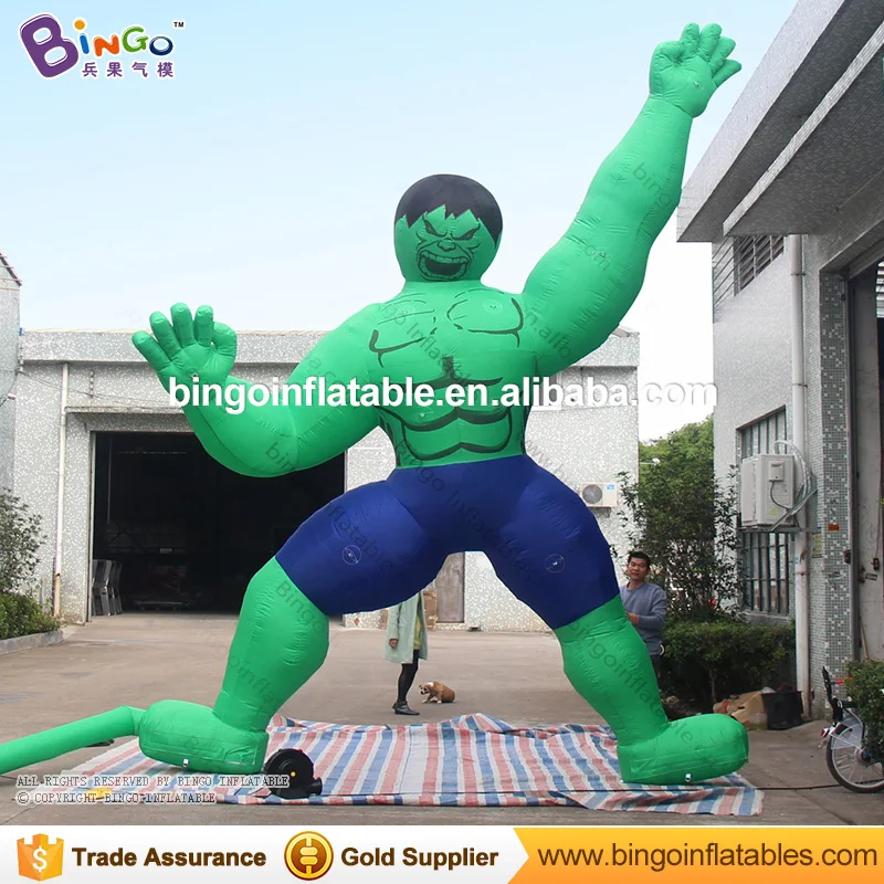 

20ft High inflatable Hulk climbing the wall inflatable Hulk model for playgrounds decoration inflatable summer toys
