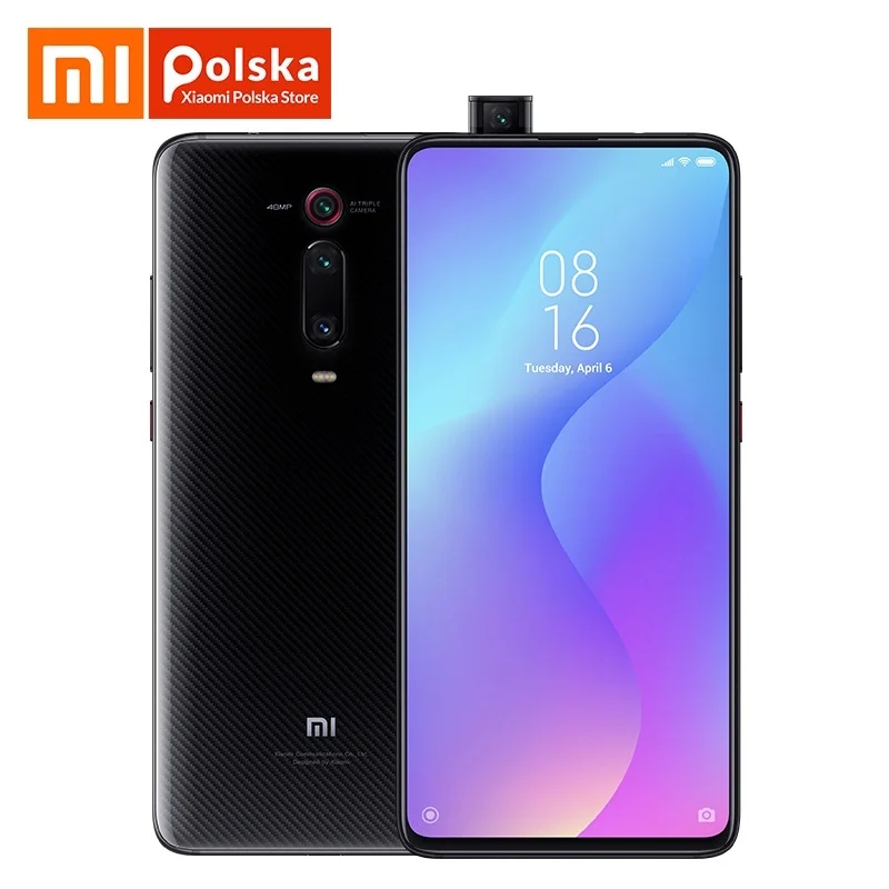 Глобальная версия Xiaomi Mi9T Mi 9 T Mi 9 T 6G 64G Восьмиядерный мобильный телефон Snapdragon 730, 8-мегапиксельная Тройная камера заднего вида, всплывающая фронтальная камера