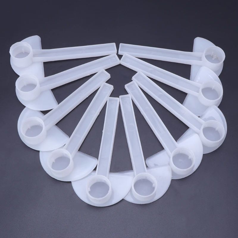 10pcs-Bee-Feeder-Water-Drink-Feeding-Beekeeping-Apiculture-Tool-Beehive-Plastic.jpg 10Db Méh Adagoló Vízital Etetés Méhészet Apikultúra Szerszám Méhtár Műanyag - Image 2