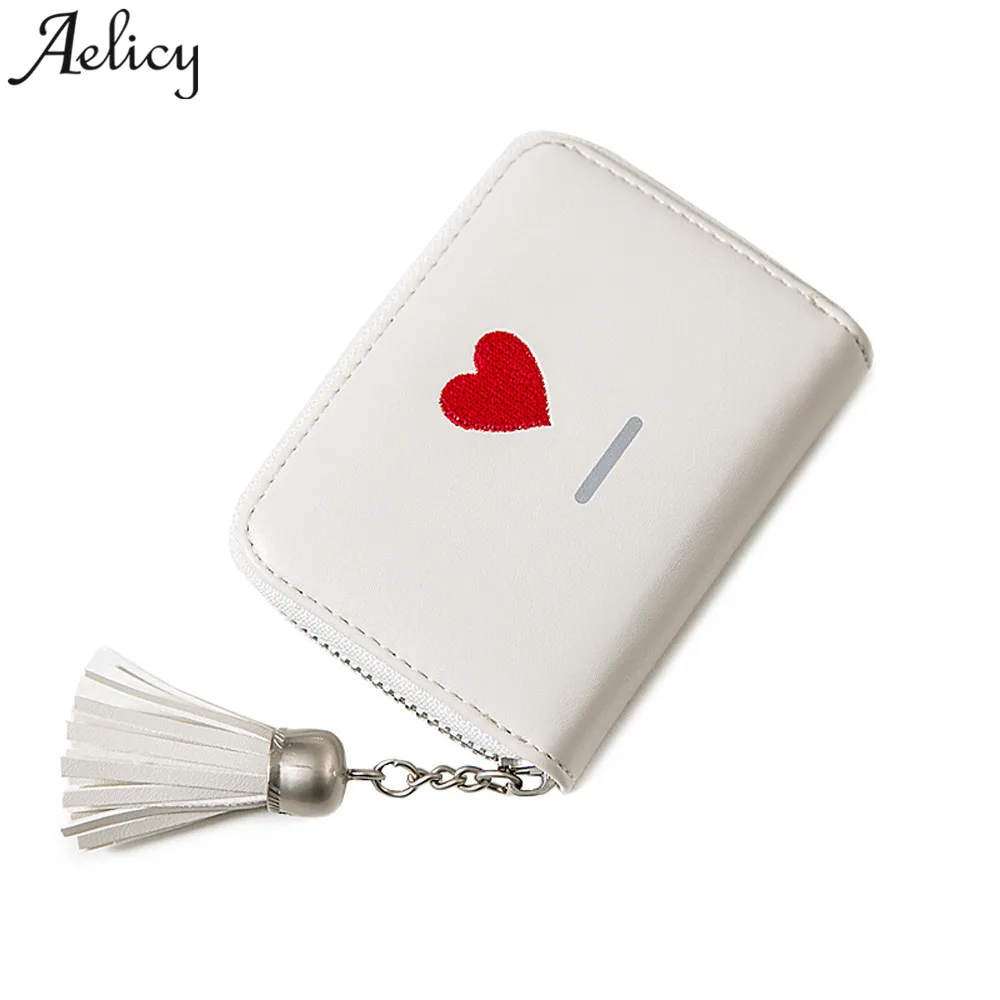

Aelicy Women Vintage Fashion Top Quality Simple Small Wallet Leather Purse Female Money Bag Small Zipper Coin Pocket