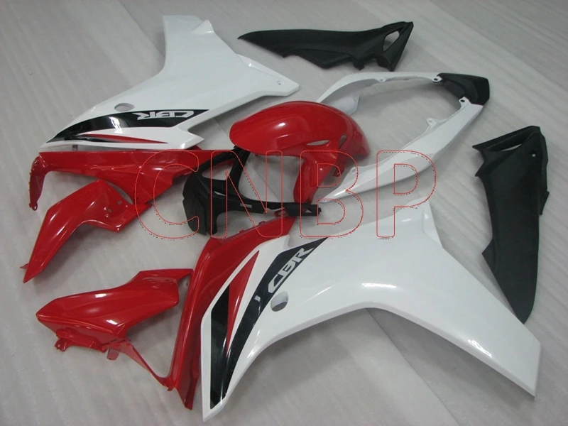 Мотоцикл обтекатель CBR600 F 2011-2013 Красный Черный Белый комплект обтекателей для Honda CBR600F 2012 обтекатель CBR600F 2011 без краски