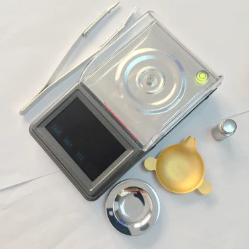 

Simple Touch Screen LCD Digital Milligram Scale 20g/0.001g Electronic Precision Balance Weight Jewelry Scales