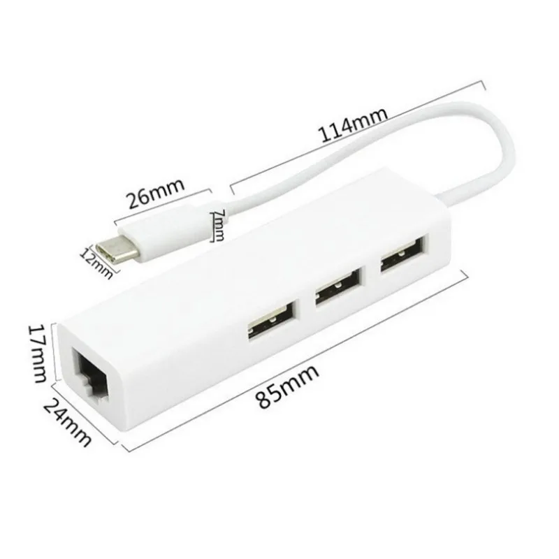 USB 3,0 сети HUB Ethernet LAN Карта RJ45 внешняя карта USB LAN к Ethernet адаптеру для Mac IOS Android ПК сетевые карты