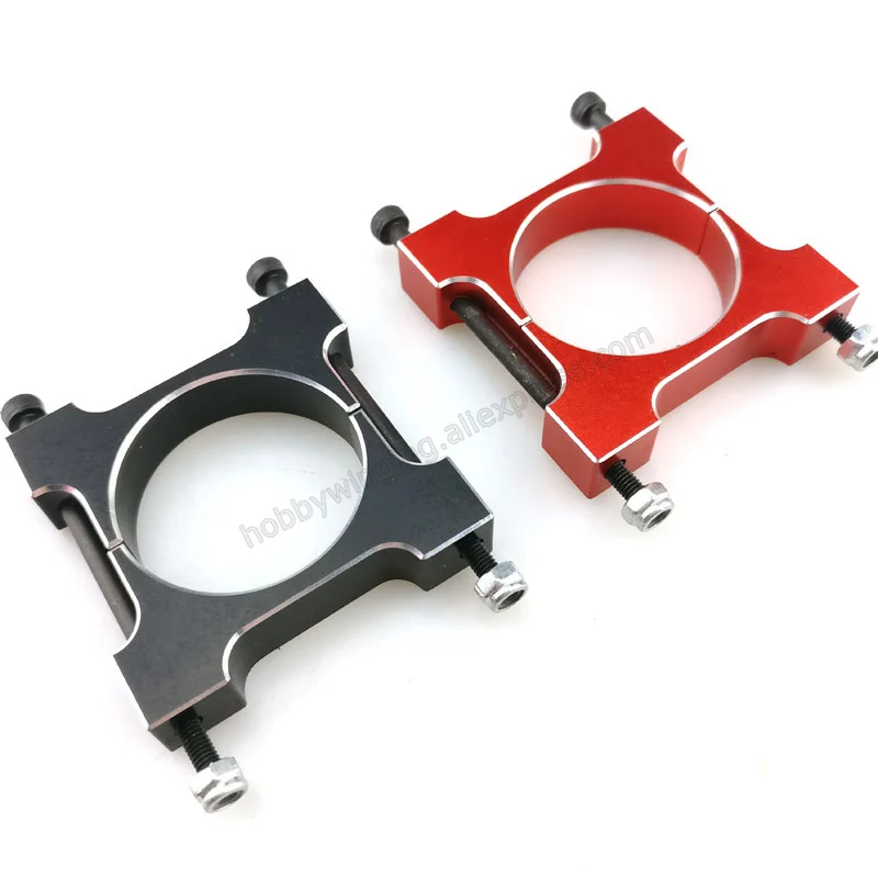 

Black / Red 8 pairs 30MM CNC high-grade professional Aerospace aluminum Tube Clip Fixture Clamps for UAV Quad /Hexa /Octacopter