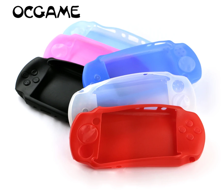 ChengChengDianWan силиконовый мягкий защитный чехол для PSP E1000 тела|shell cover|shell pspshell skin |