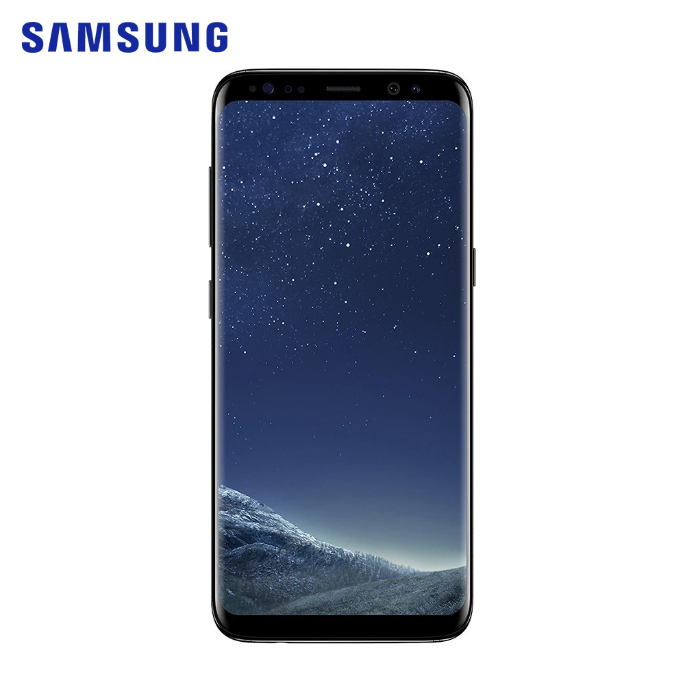 Samsung Galaxy S8 SM G950U 5 8 '' 4G + 64 жесткий ГБ-Midnight Black (разблокированным) восьмиядерный