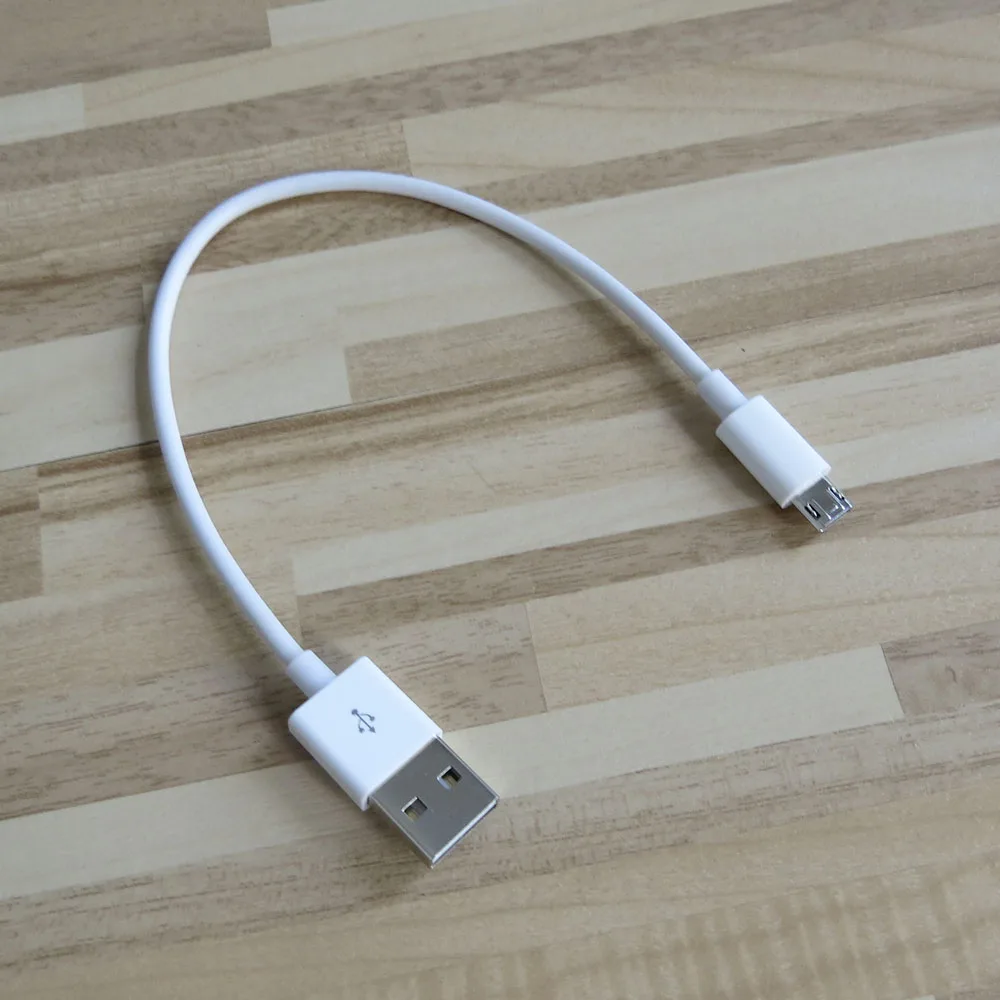 20 см двухсторонний Реверсивный кабель Micro USB для зарядки телефонов и планшетов