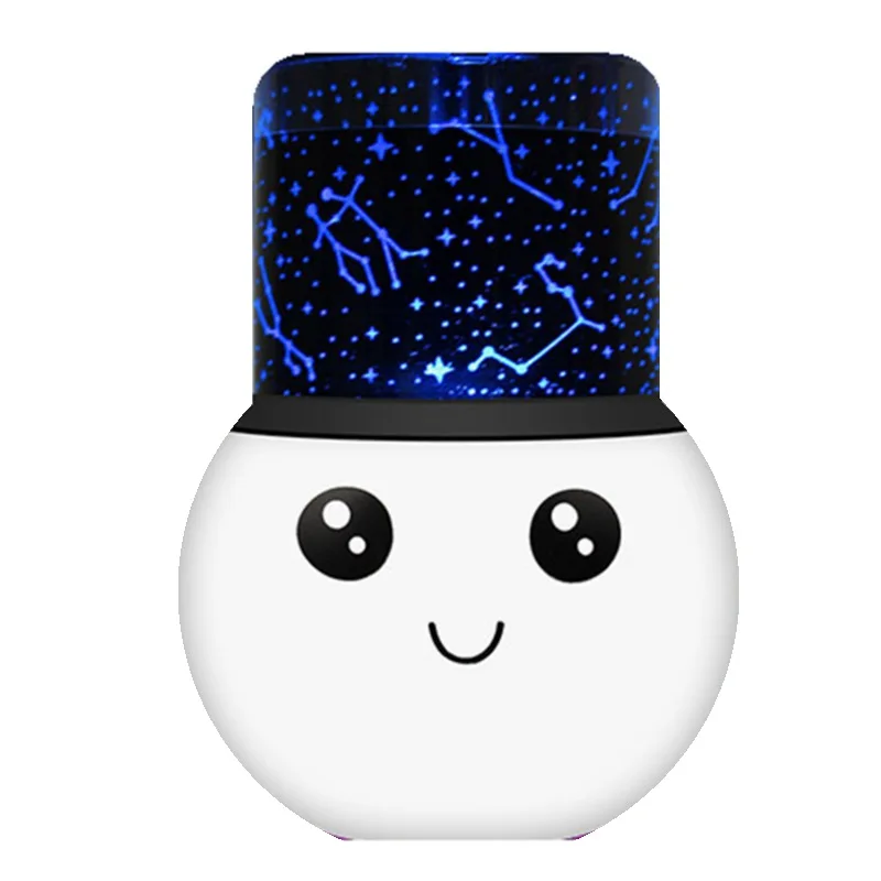 

Cartoon romantic projection lamp colorful LED atmosphere lamp night light Creative lamp USB rechargeable battery child baby room